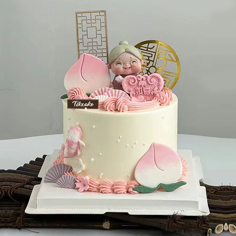 奶奶生日祝寿主题蛋糕