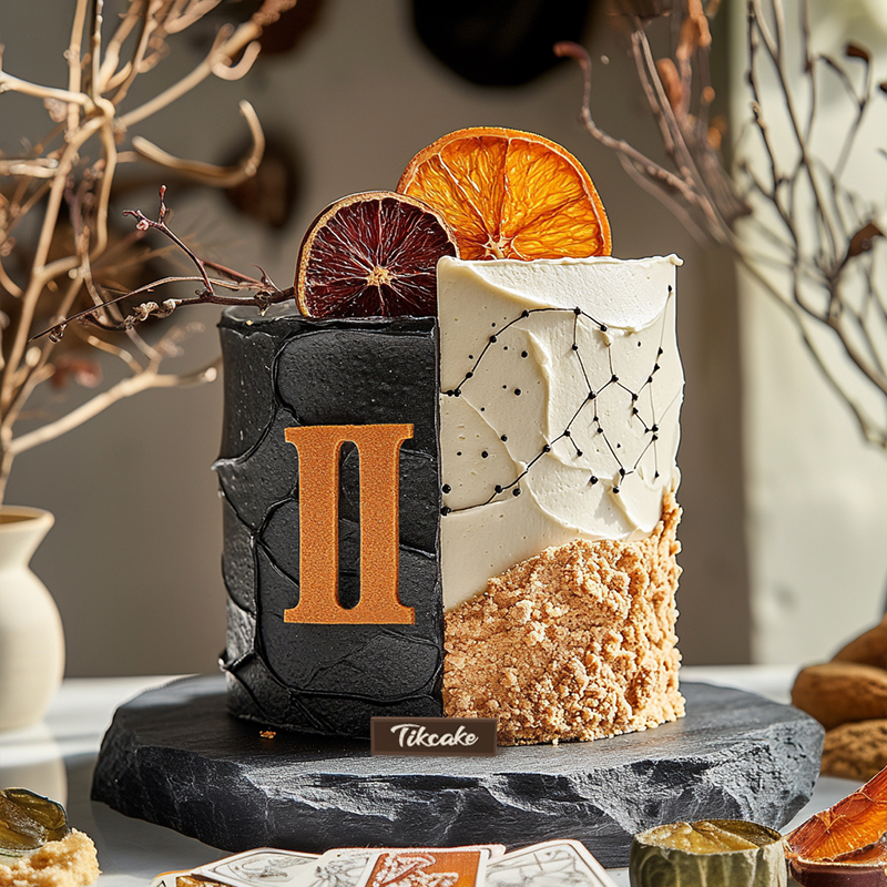 原创双子座主题鲜奶蛋糕十（5.21-6.21）