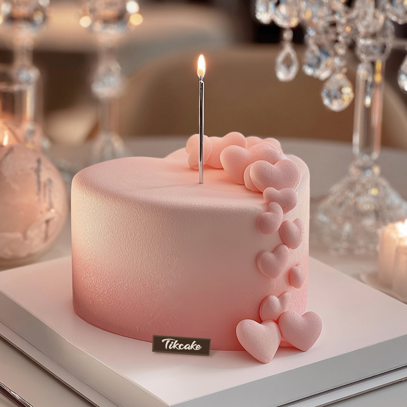 原创爱心主题鲜奶蛋糕（二十七）