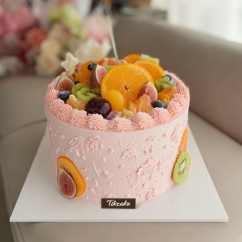 原创简约水果鲜奶蛋糕（二十四）