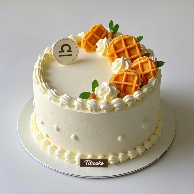 原创天秤座主题鲜奶蛋糕八（9.23-10.23）