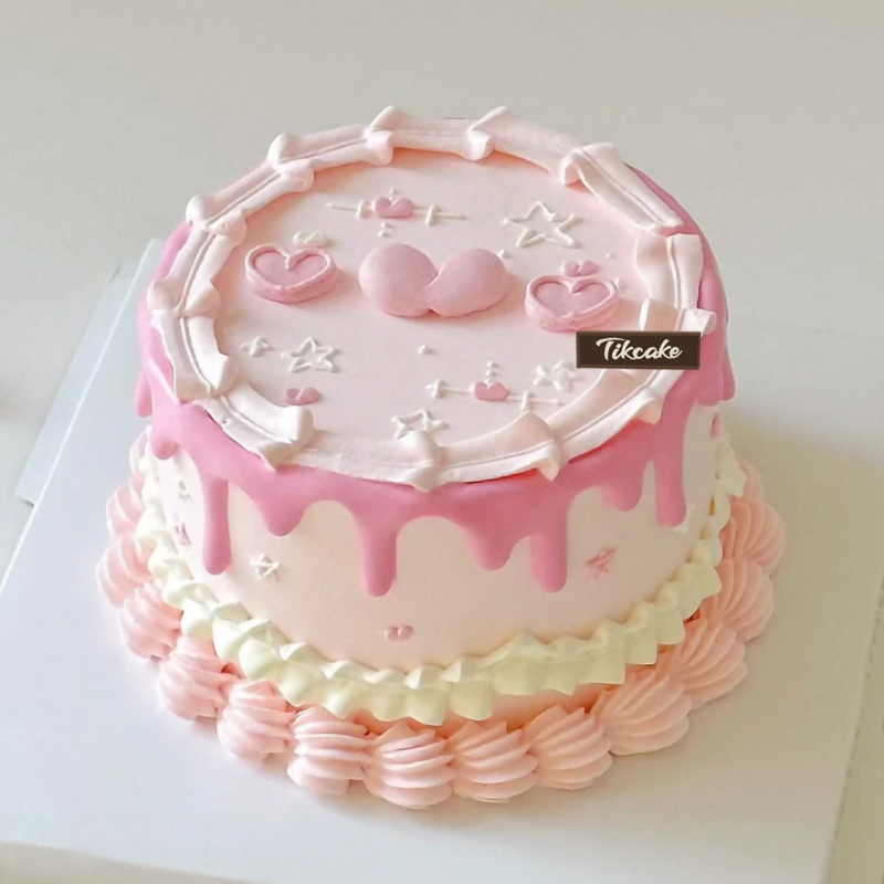 征村乡好朋友40岁蛋糕送啥样的呢？